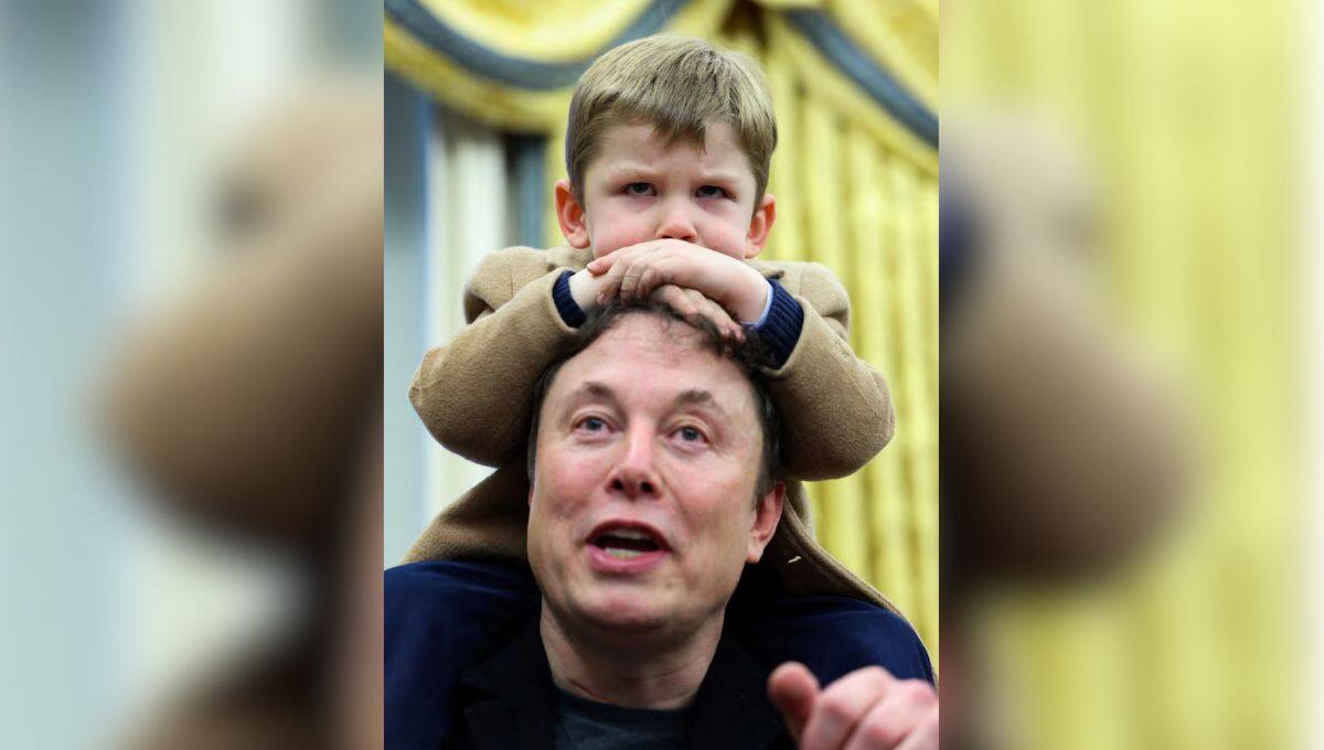 El hijo de Elon Musk roba cámara en la Casa Blanca y desata la reacción de Grimes