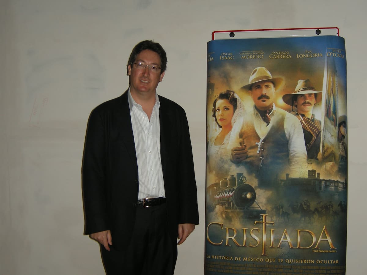 El productor Pablo José Barroso destacó que “Cristiada” llegó anteriormente al cine en inglés y que esta nueva versión permitirá al público disfrutarla con las voces originales en español. FOTO: BANCO DIGITAL GH