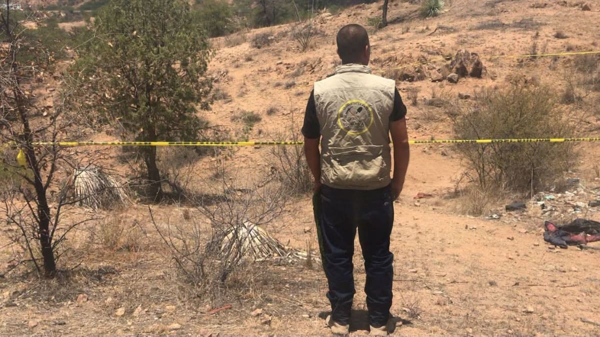 Hallan tres fosas clandestinas con cinco osamentas en la zona de Mariposa en Nogales