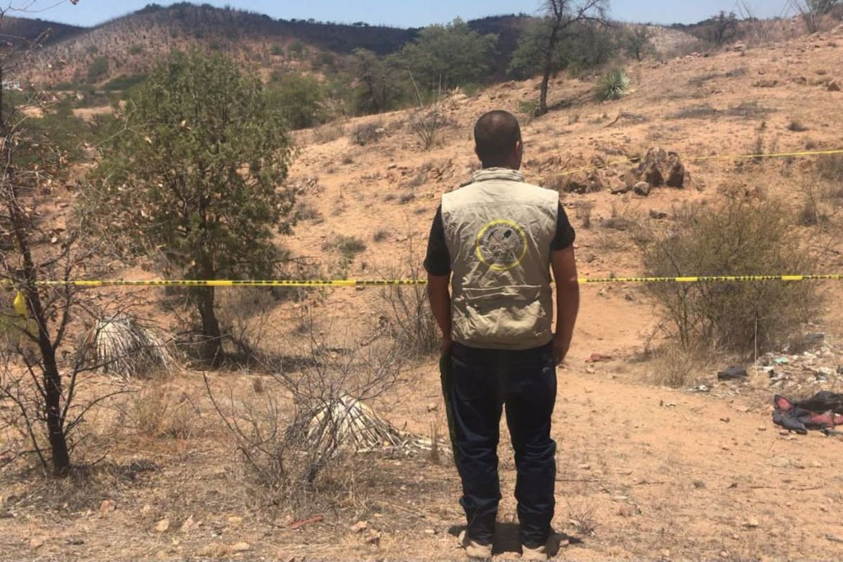 Hallan tres fosas clandestinas con cinco osamentas en la zona de Mariposa en Nogales