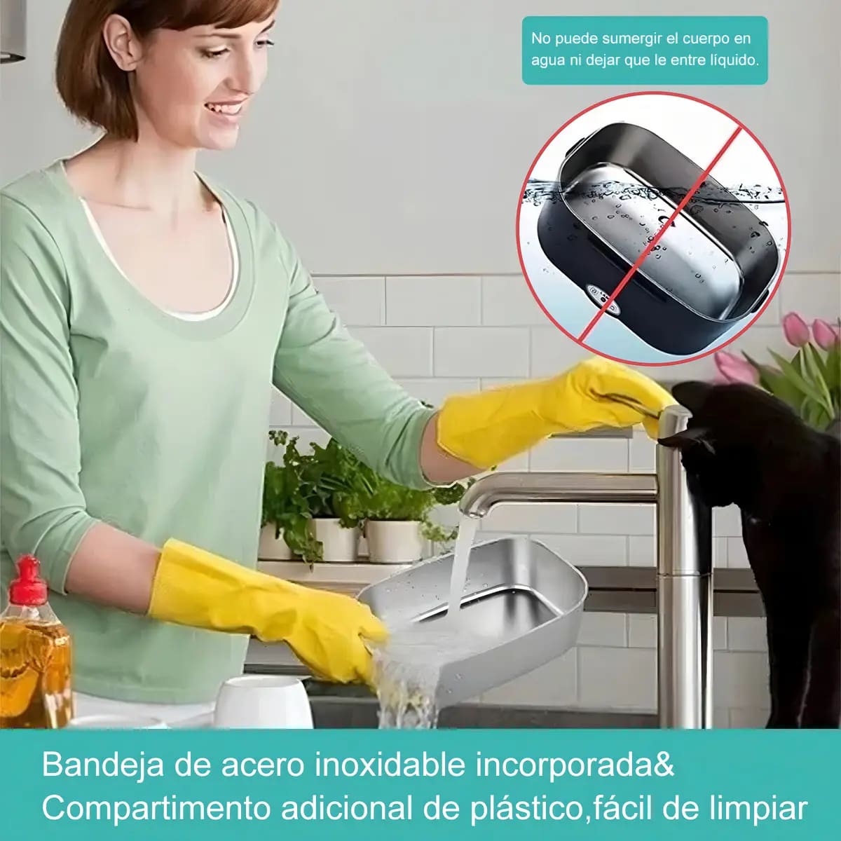 Lonchera térmica eléctrica portátil de la marca Aiyinsmart | Mercado Libre