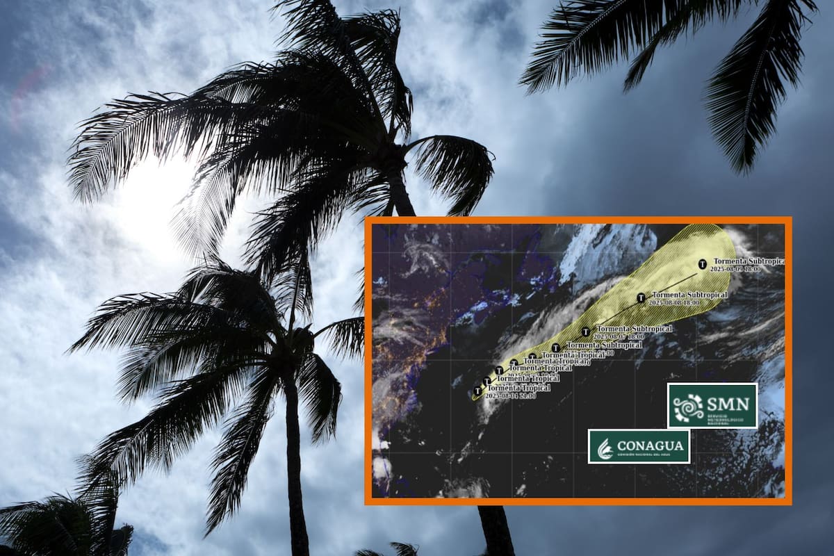 Tormenta Tropical Dexter provocará fuertes lluvias en México, desde el Atlántico: ¿A qué estados afectará?