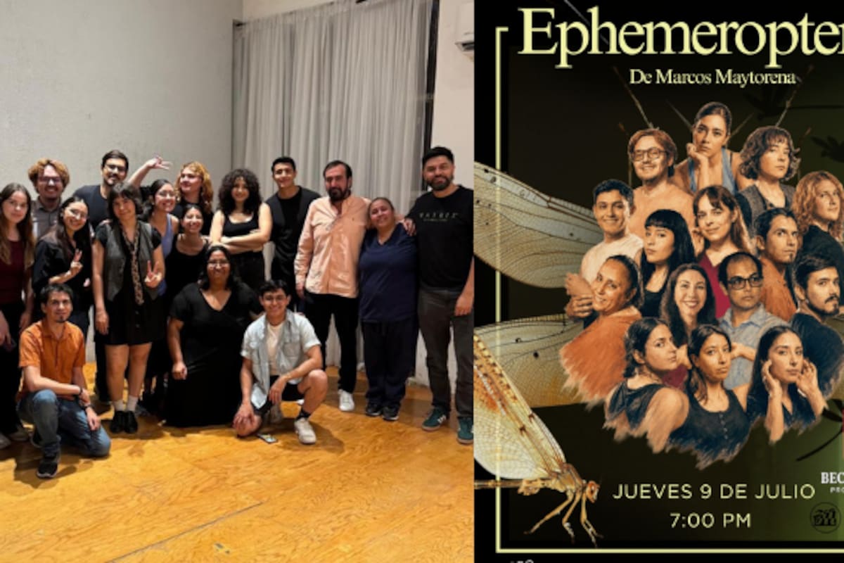 La obra de teatro Ephemerópteros tendrá función única en Hermosillo; invita al público a vivir una reflexión sobre lo efímero de la vida