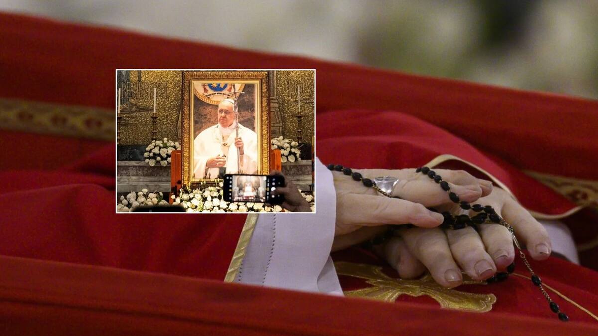 Después del rito de la constatación de muerte del Papa Francisco, la organización del funeral y los detalles sobre el homenaje público quedaron en manos de la primera congregación de los cardenales. Foto: Especial (Vaticano/AP/Reuters)