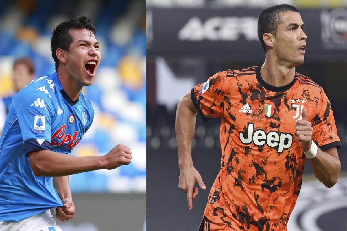 Napoli de Hirving Lozano vs Juventus de Cristiano Ronaldo: Horario y dónde verlo