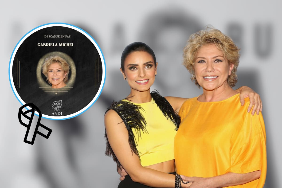 Confirman muerte de Gabriela Michel, actriz de doblaje y madre de Aislinn Derbez