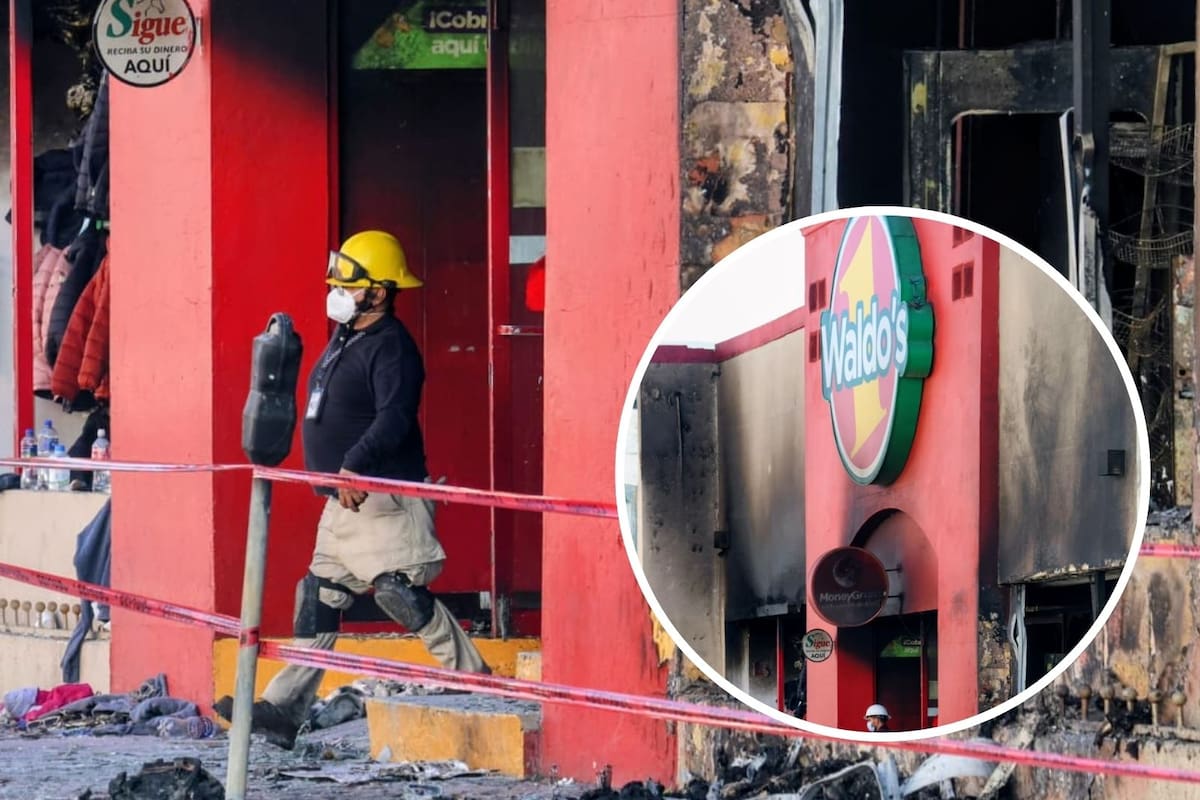 Llega personal de la FGJES a Waldo’s para realizar peritaje tras incendio que dejó 23 víctimas mortales y 12 heridas en Hermosillo