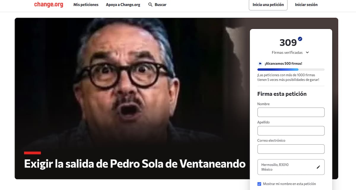 Convocan marcha contra Pedro Sola frente a TV Azteca tras polémica por comentarios sobre perros