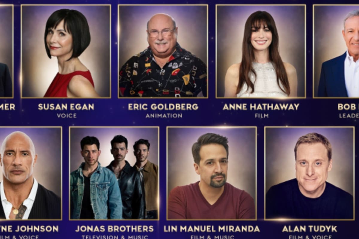 Las nuevas Leyendas Disney ya tienen nombre… y vaya que la lista viene cargada de talento