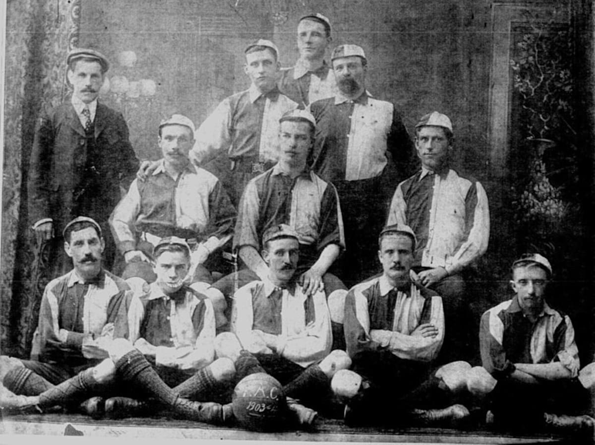 Pachuca Athletic Club en 1903.