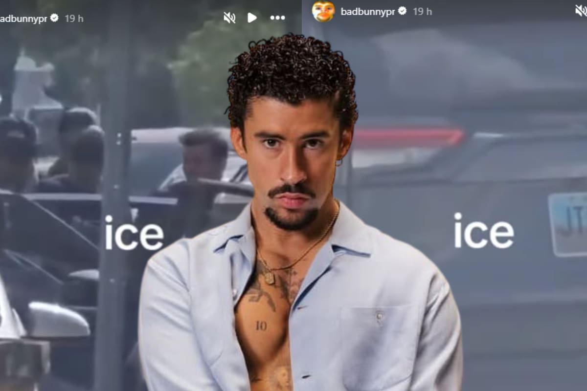 Bad Bunny expone video de agentes del ICE deteniendo personas en Puerto Rico