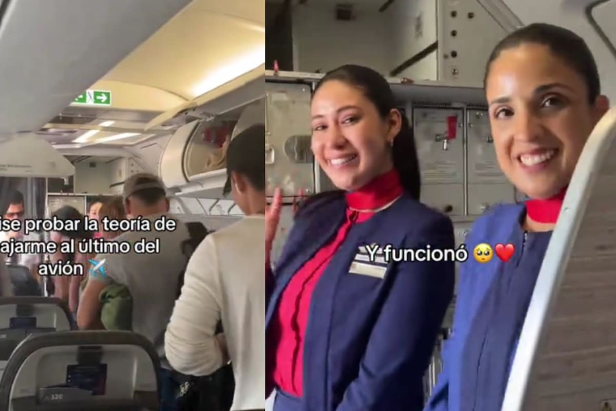Esto te puede pasar si te bajas al último del avión
