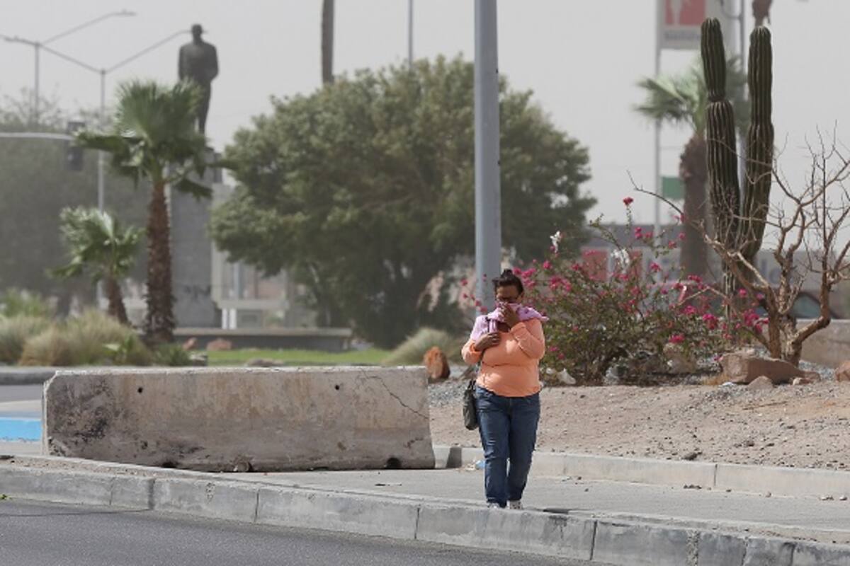 Clima Mexicali: Se esperan rachas de viento de 26 km/h