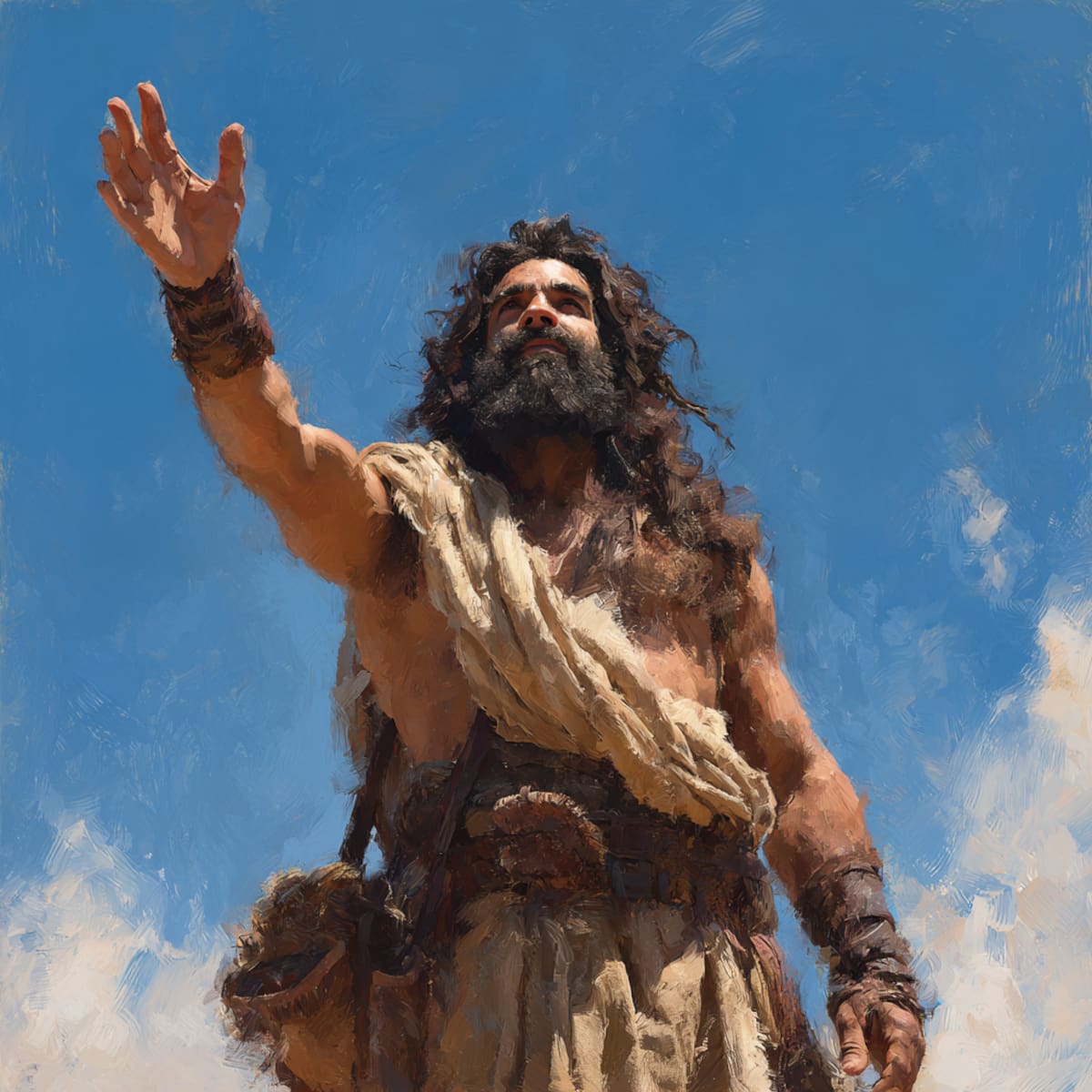 Juan el Bautista / Imagen hecha por Midjourney