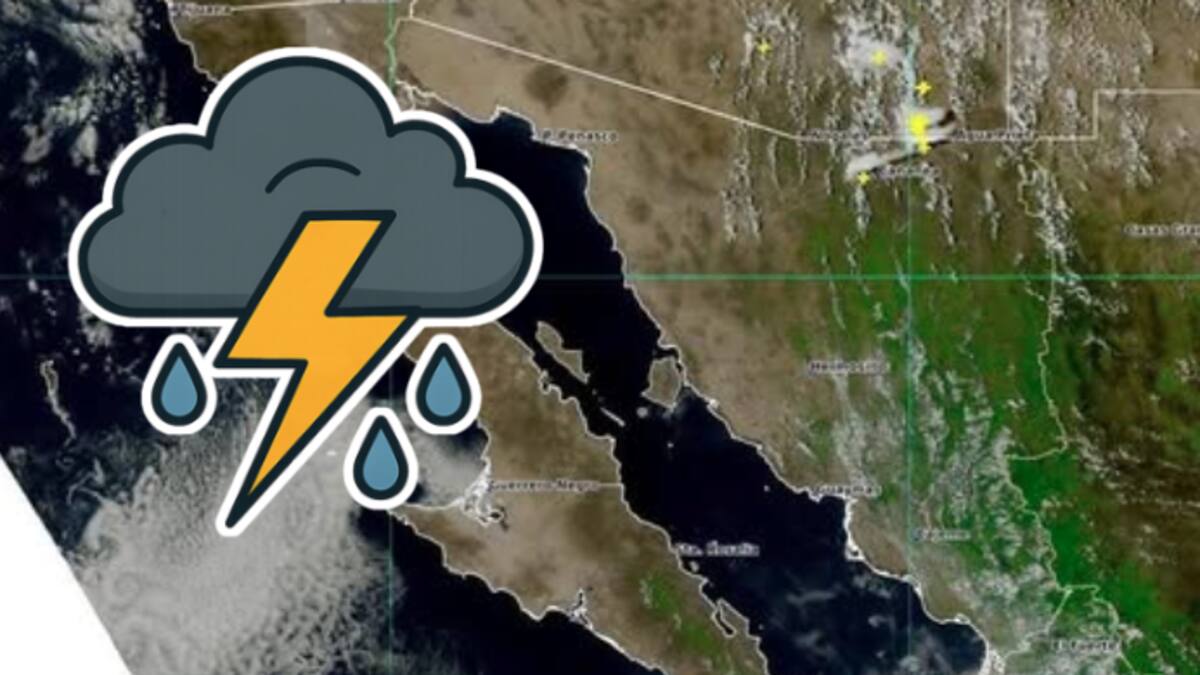 Tormentas eléctricas azotan Sonora: ráfagas fuertes, lluvias intensas y riesgo nocturno en municipios del norte, centro y sur