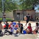 Con juegos y piñatas, llevan alegría a niños de zonas vulnerables en SLRC