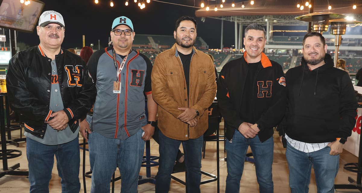 Martín Moreno, Jesús Armenta, Ramón Méndez, Mario Flores y Francisco Saldaña. FOTO: JULIÁN ORTEGA