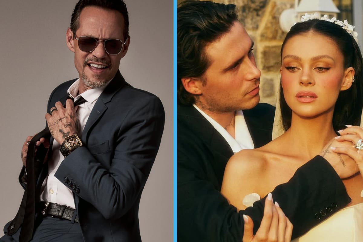 Marc Anthony en medio del drama familiar de los Beckham: ¿qué fue lo que hizo el cantante?