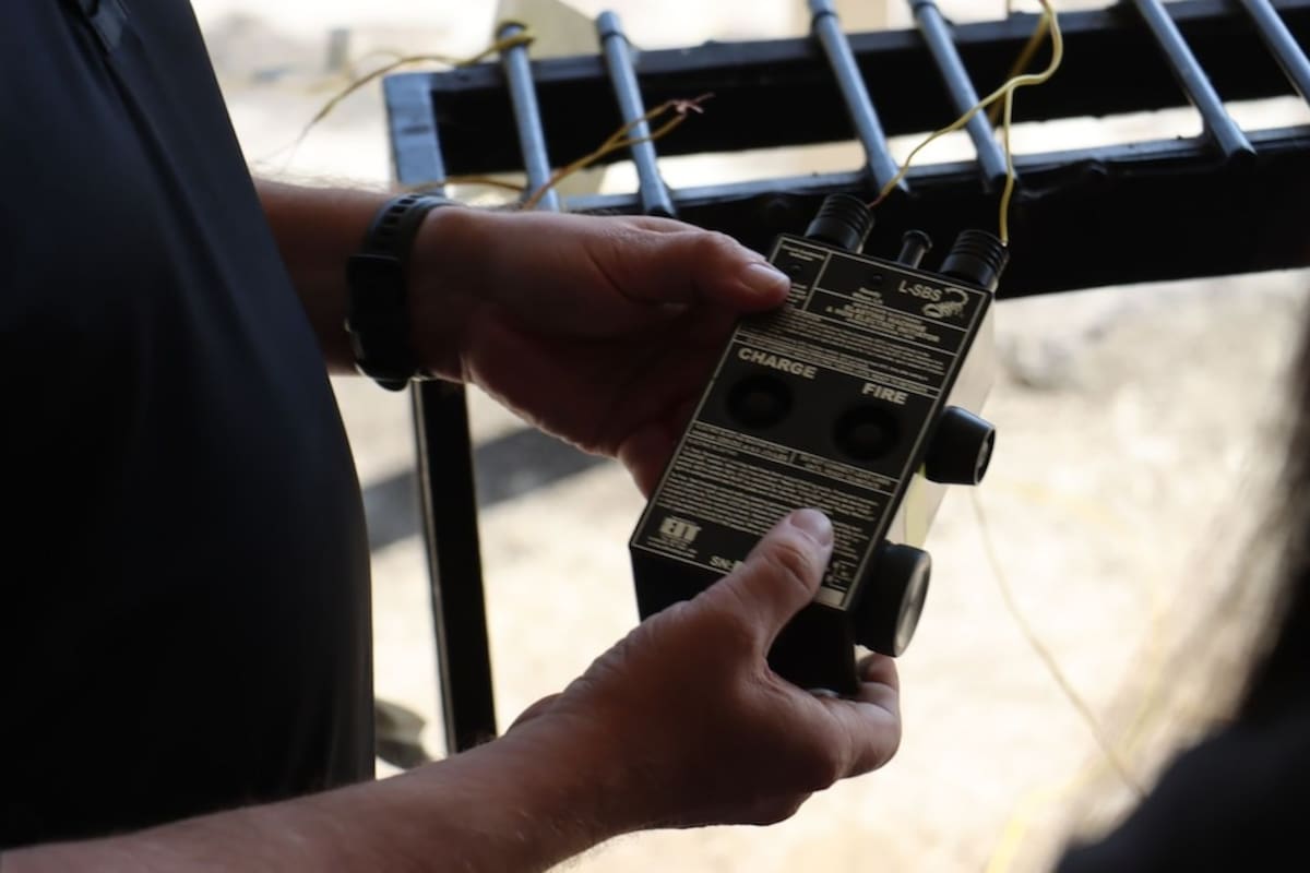 FBI capacita a fuerzas mexicanas en Michoacán para manejo de explosivos y drones. | Crédito: SSP Michoacán