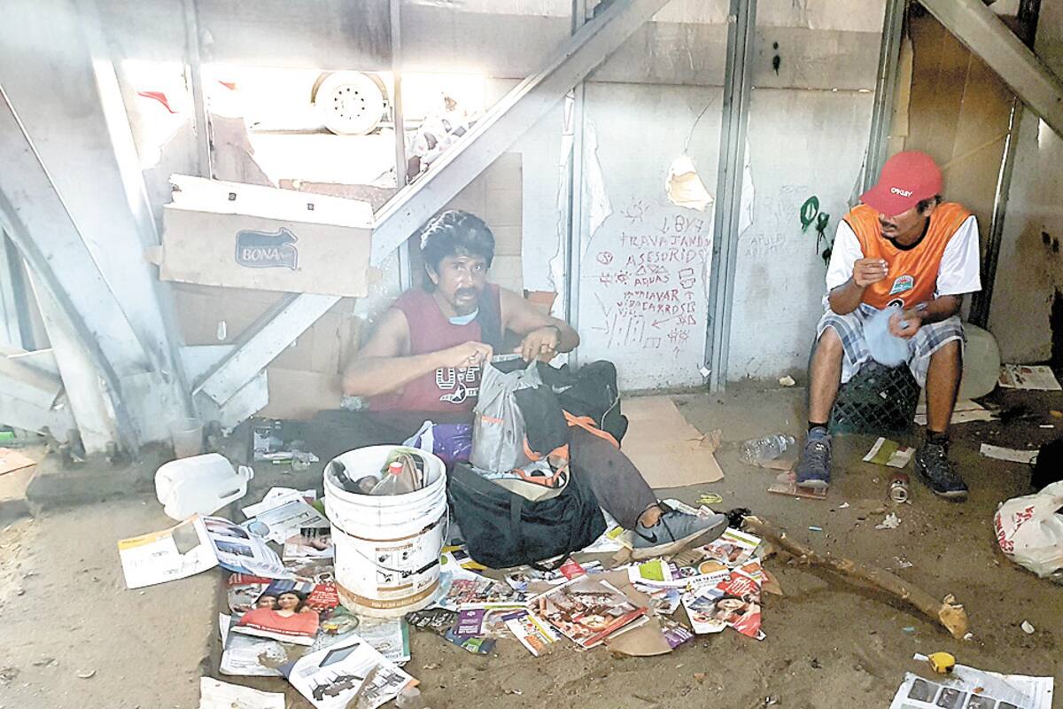 Puente vial se transforma en su “casa”
