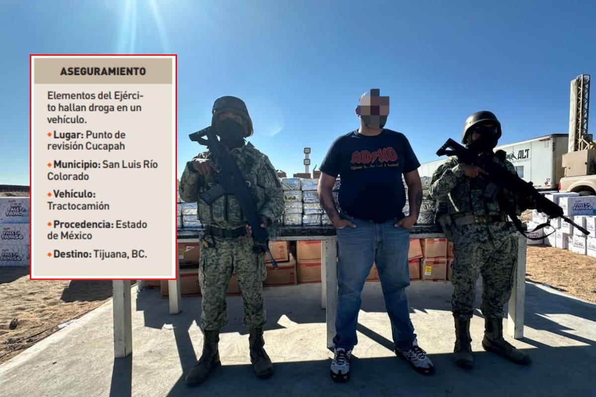 Detienen a hombre que transportaba más de 500 kilos de cocaína en SLRC