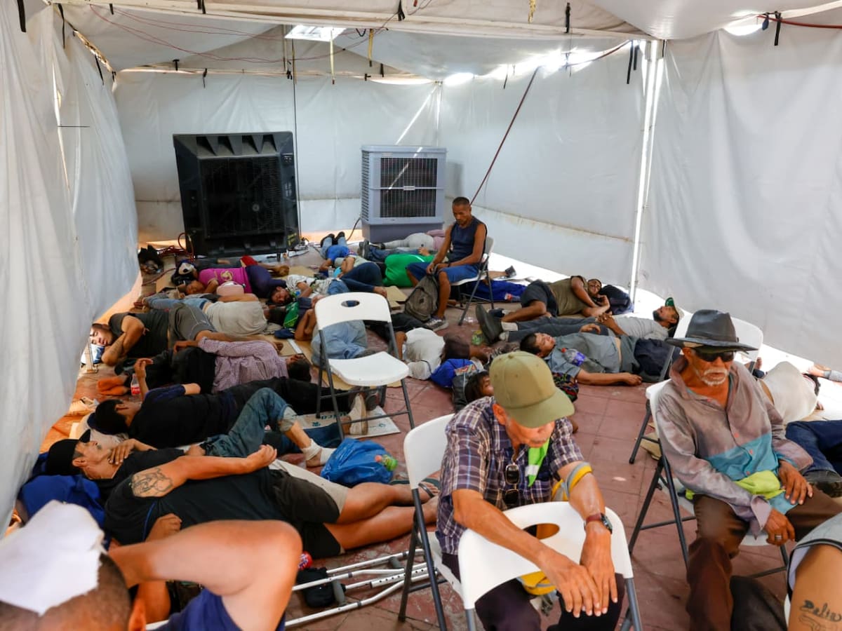 Los refugios temporales han registrado un aumento en la demanda de atención, principalmente de personas en situación vulnerable.│Foto: Juan J. Morales