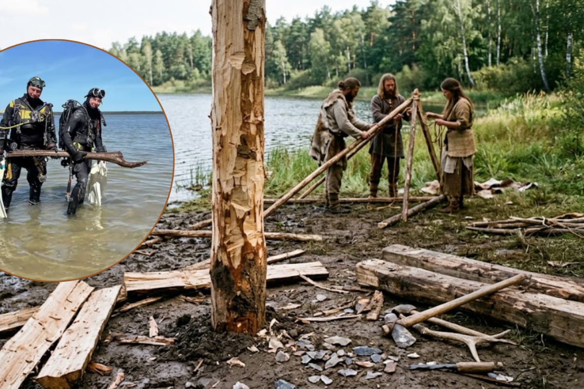 Arqueólogos recuperan en un lago de Alemania maderas trabajadas hace 10 mil 500 años por cazadores-recolectores del Mesolítico, un hallazgo que podría demostrar que estos grupos construían espacios de vida más estables de lo que se pensaba, unos 3 mil años antes de la llegada de la agricultura a Europa central
