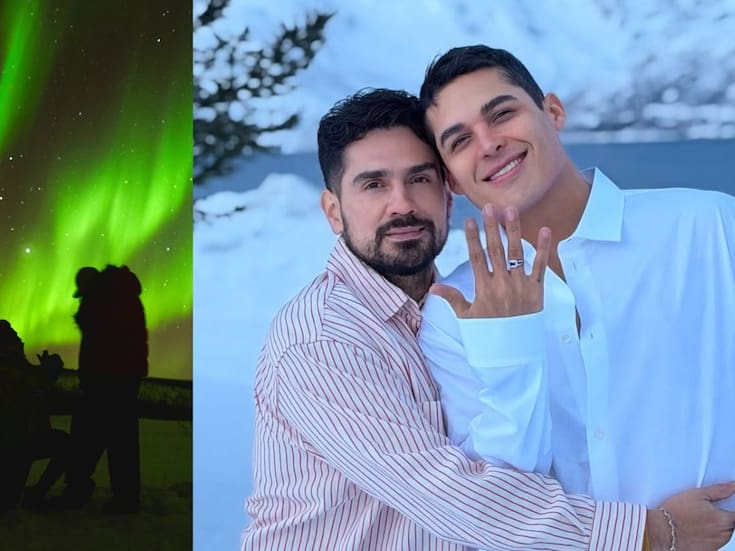 Luis Torres anuncia su compromiso con su novio tras una romántica propuesta en Noruega