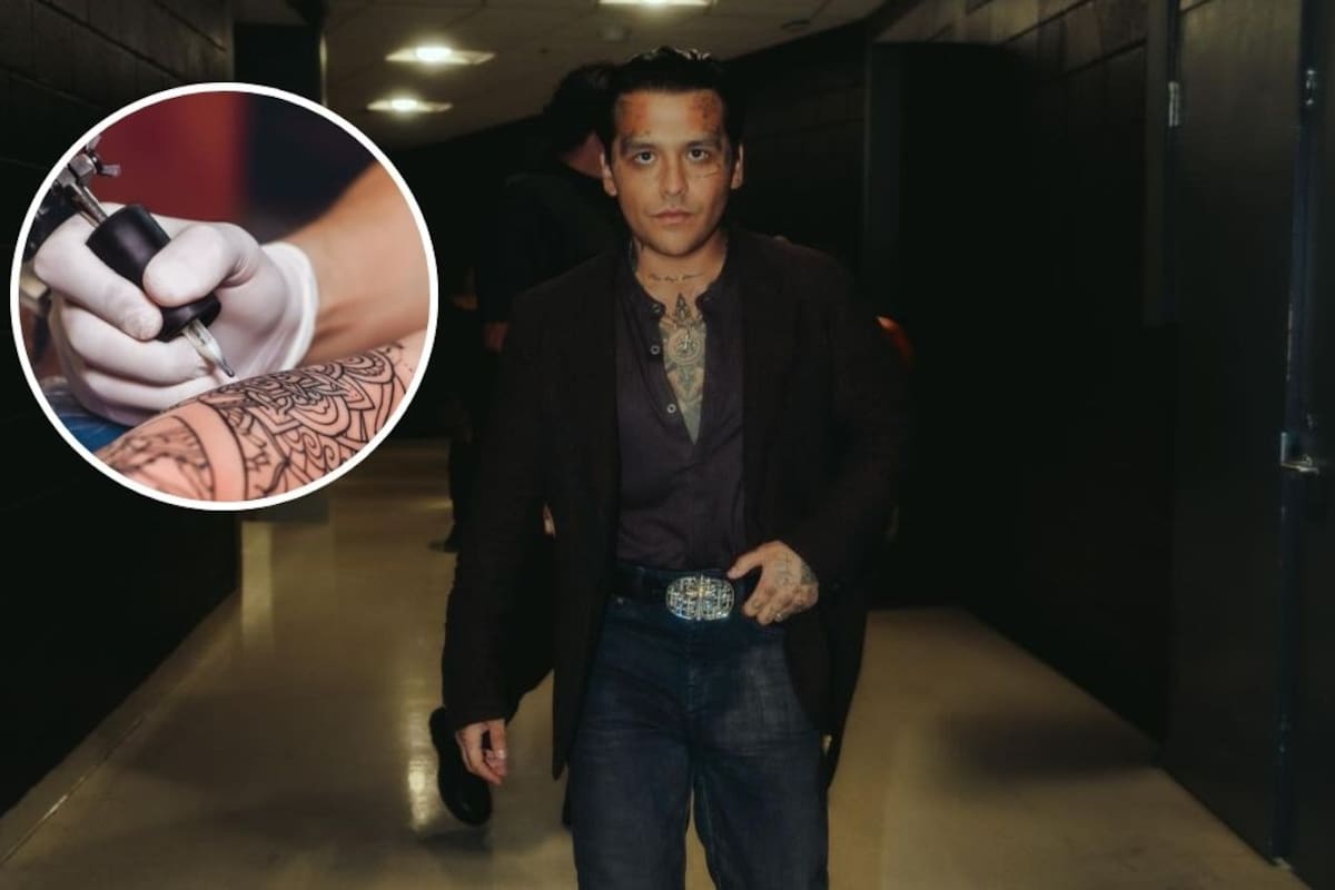 Christian Nodal asegura que su estudio de tatuajes es el segundo más importante de Estados Unidos