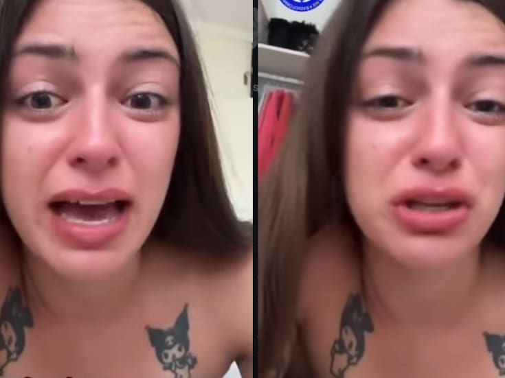 “No me puedo ver al espejo”: joven se vuelve viral en redes por grabarse llorando, arrepentida de sus tatuajes