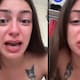 “No me puedo ver al espejo”: joven se vuelve viral en redes por grabarse llorando, arrepentida de sus tatuajes