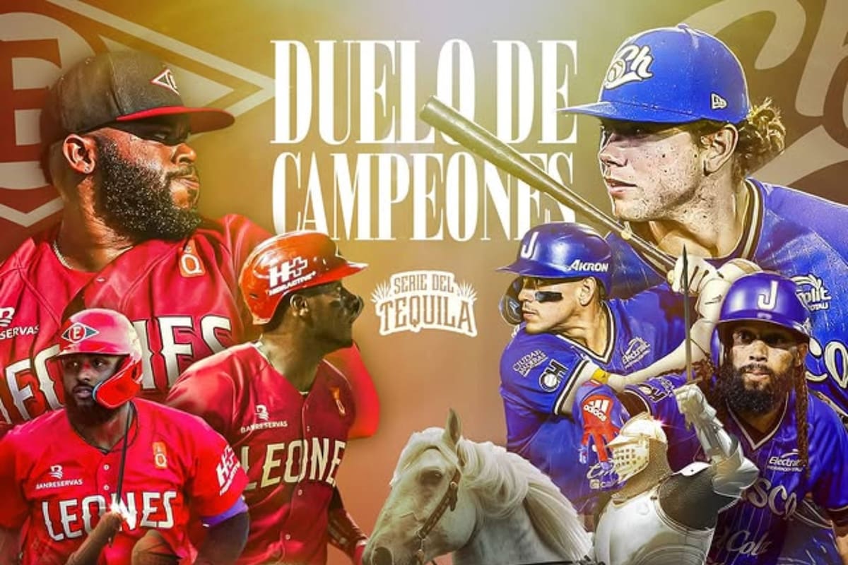 Charros de Jalisco anuncian la “Serie del Tequila” frente a los Leones del Escogido, campeones de la Liga Dominicana y de la Serie del Caribe 2025