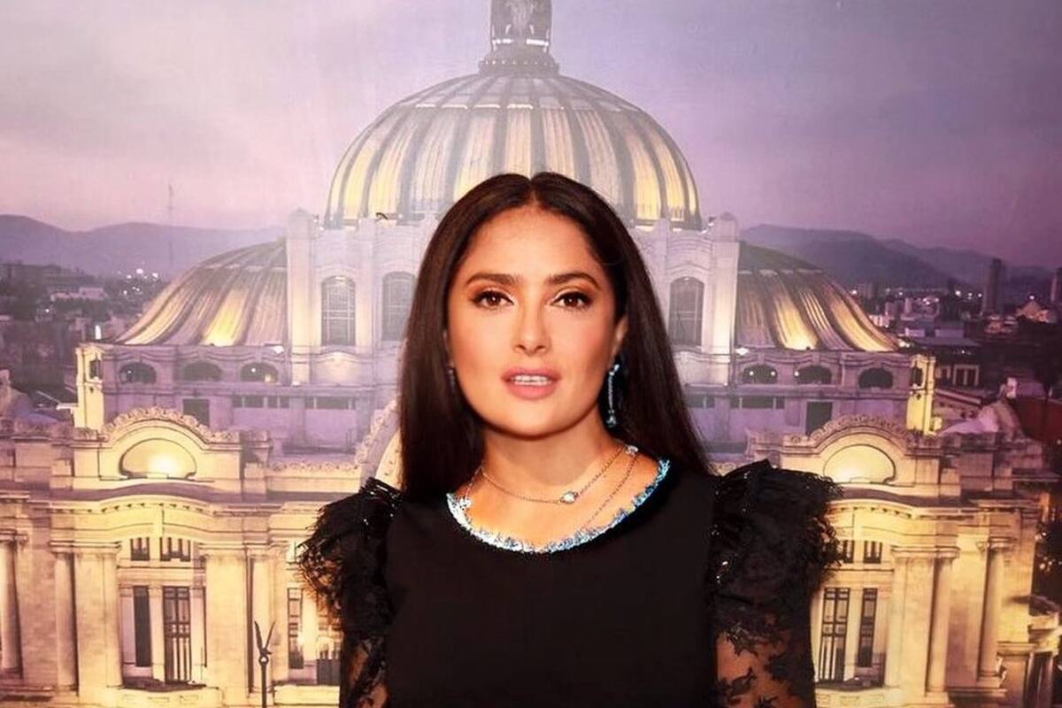 Se le mete un pato a la casa de Salma Hayek