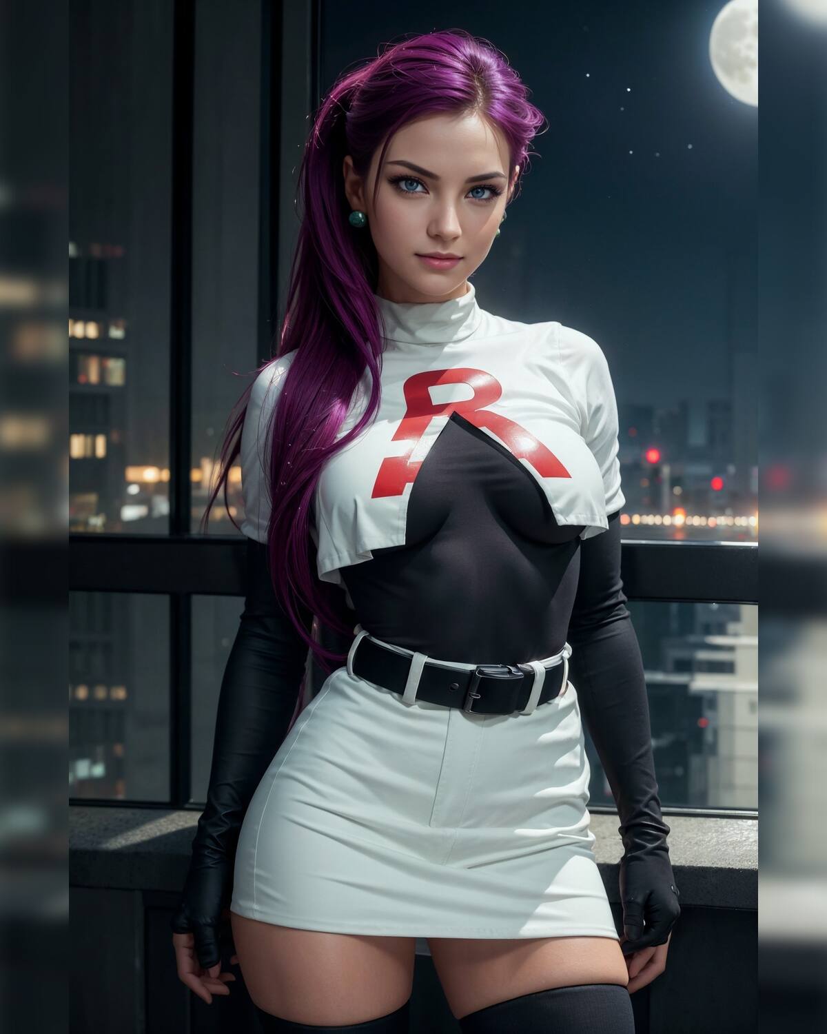 Así se vería Jessie del Equipo Rocket en la vida real según la Inteligencia Artificial