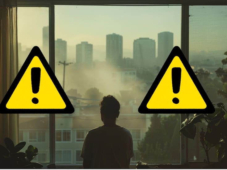 Autoridades piden quedarse en casa por niveles insalubres de contaminación; alertan por partículas PM2.5 y riesgo para la salud pública