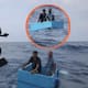 Pescadores sobreviven cinco días a la deriva