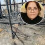 Regresó por su hijo en medio del fuego y ahora necesita ayuda tras perder su casa en Mexicali