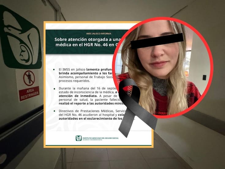 Nicole Stark Carrillo, médica residente, fallece en clínica del IMSS Guadalajara: Investigación en curso