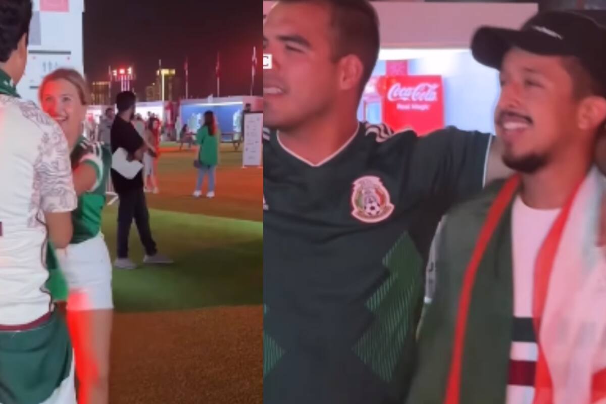 VIDEO: “Canta y no llores” Así se despidieron los mexicanos de Qatar