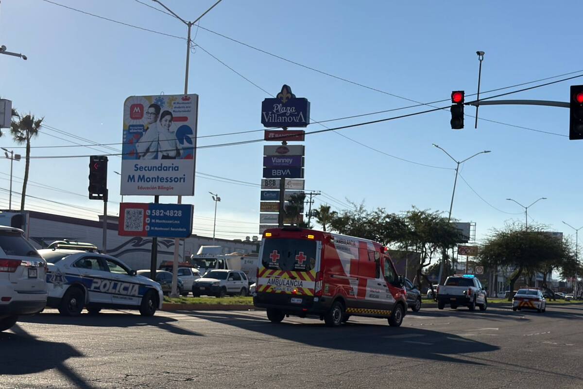 Accidente vehicular deja a un motociclista lesionado
