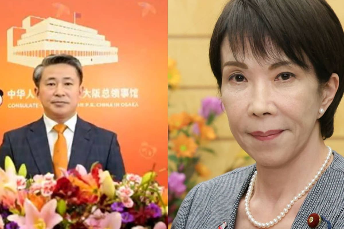 Con “decapitar” a la primera ministra de Japón amenazó Cónsul chino por redes tras comentarios sobre Taiwán, pero borró la publicación provocando aumento de tensiones