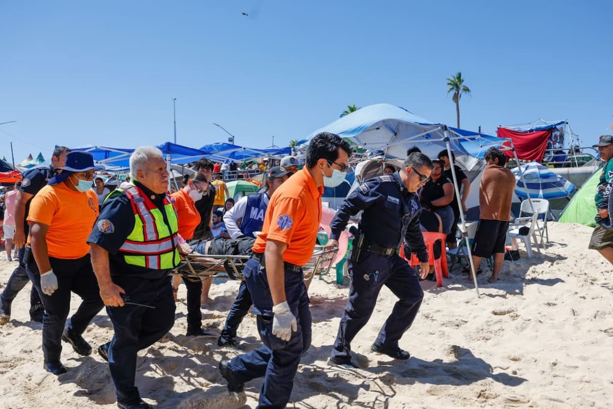 Padre e hija mueren ahogados en comunidad residencial de playas de San Felipe