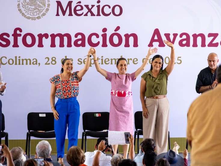 Claudia Sheinbaum anuncia en Colima que más de 115 mil personas superaron la pobreza