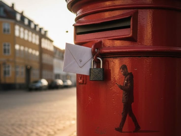 El fin de una era en rojo: Dinamarca despide los buzones tradicionales tras 400 años, convirtiendo la carta física en un objeto de nostalgia y colección