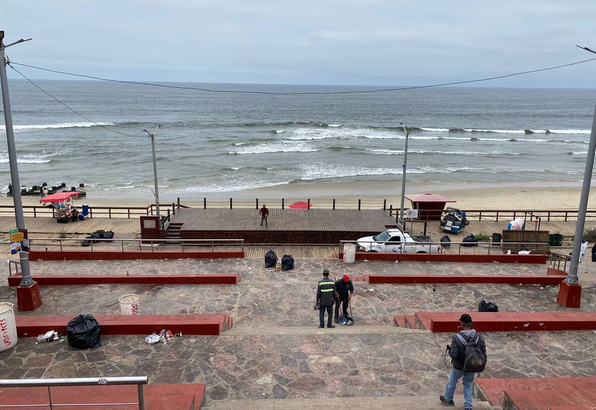 Los ciudadanos se quejan del poco cuidado que se le al Malecón de Playas de Tijuana.