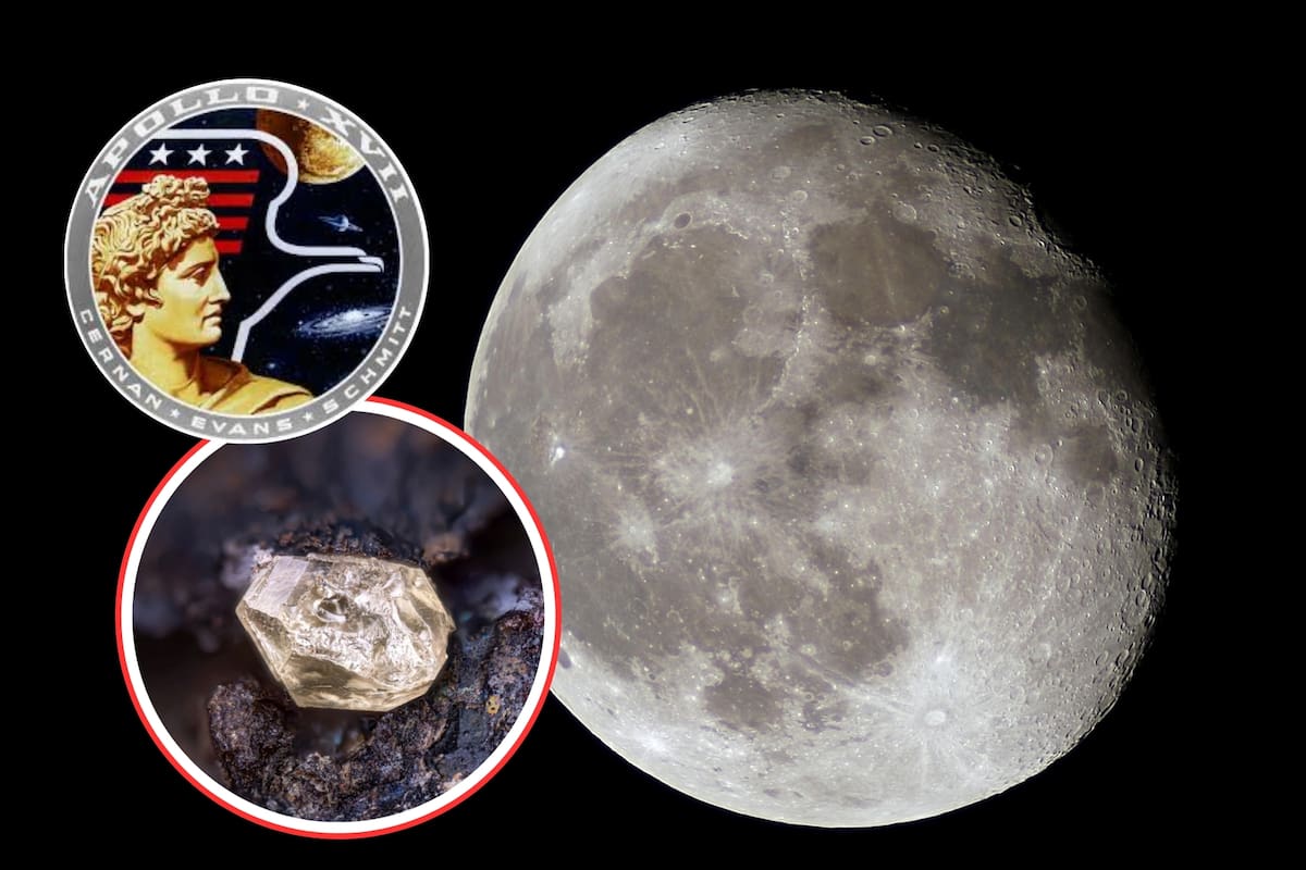 Abren una muestra del Apolo 17 y encuentran un material más antiguo que la Luna