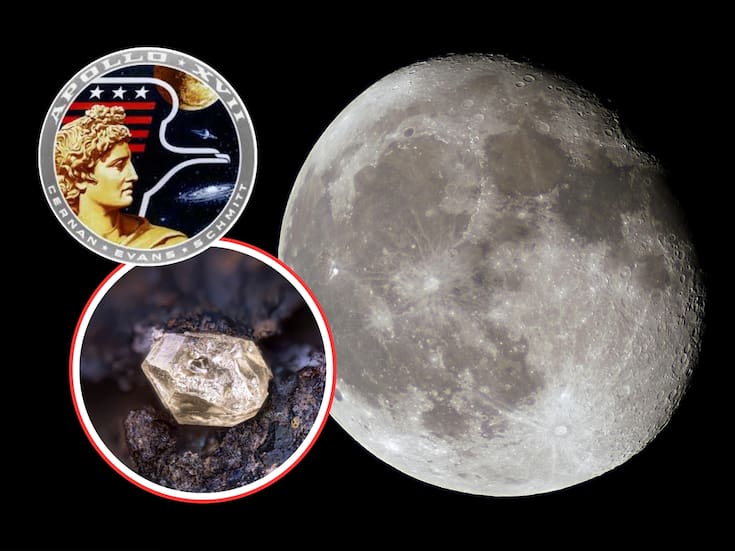Abren una muestra del Apolo 17 y encuentran un material más antiguo que la Luna