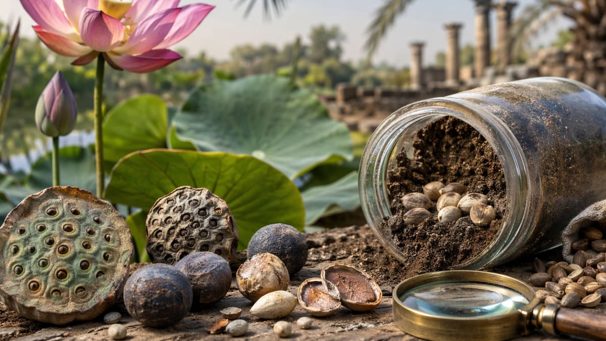 ¿Sabías que las semillas de algunas plantas pueden sobrevivir más de mil años?