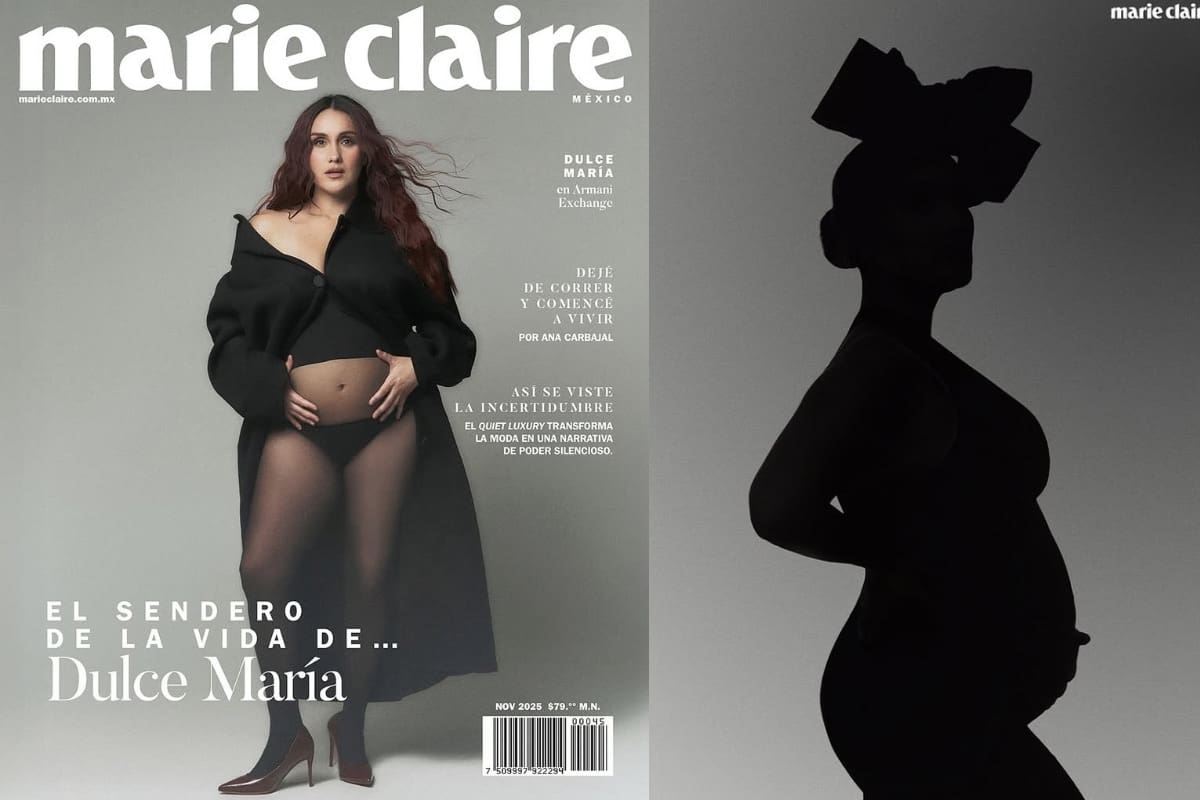 Dulce María espera a su segundo bebé.