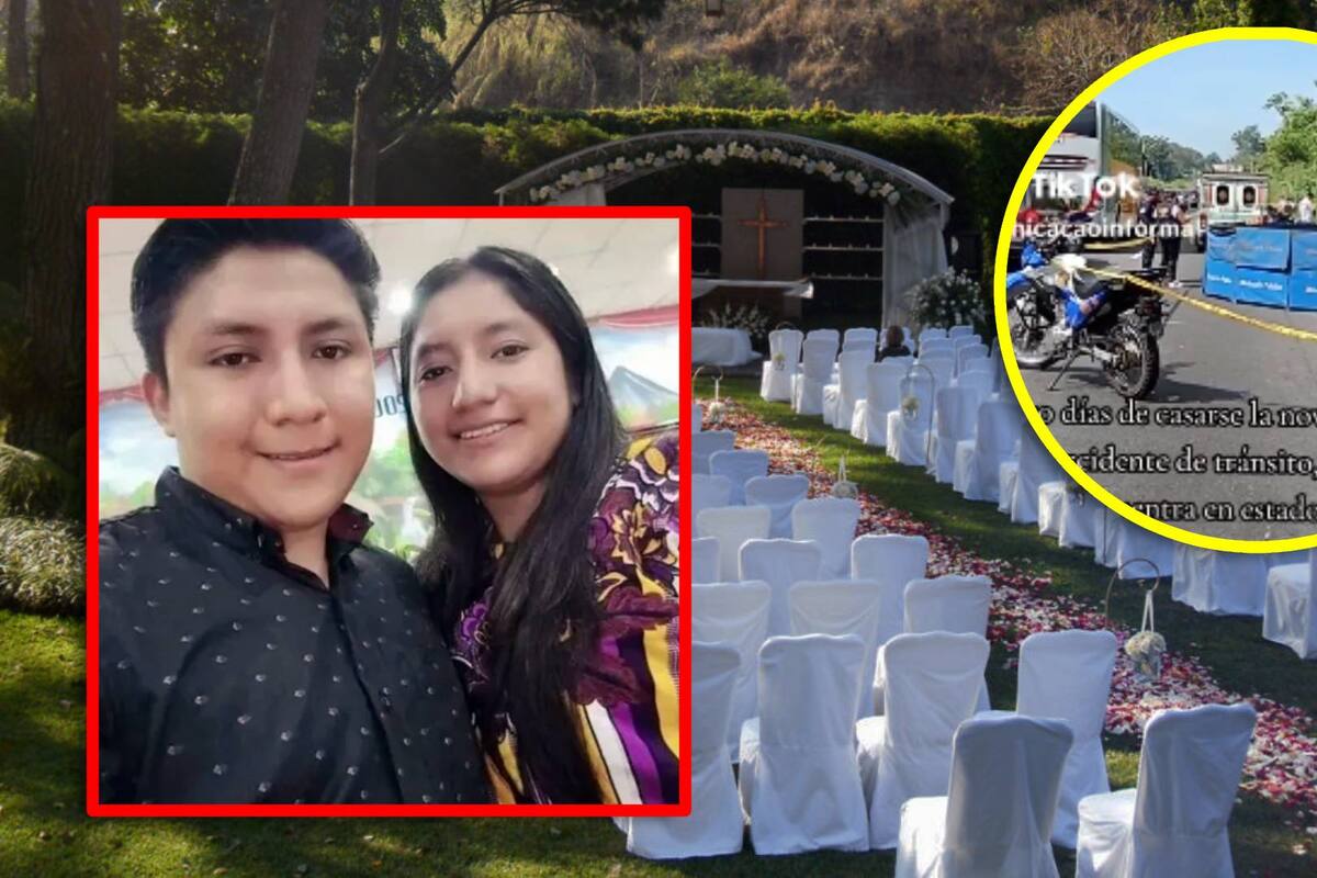A 10 días de su boda, pareja tiene terrible accidente vial y se muere la novia